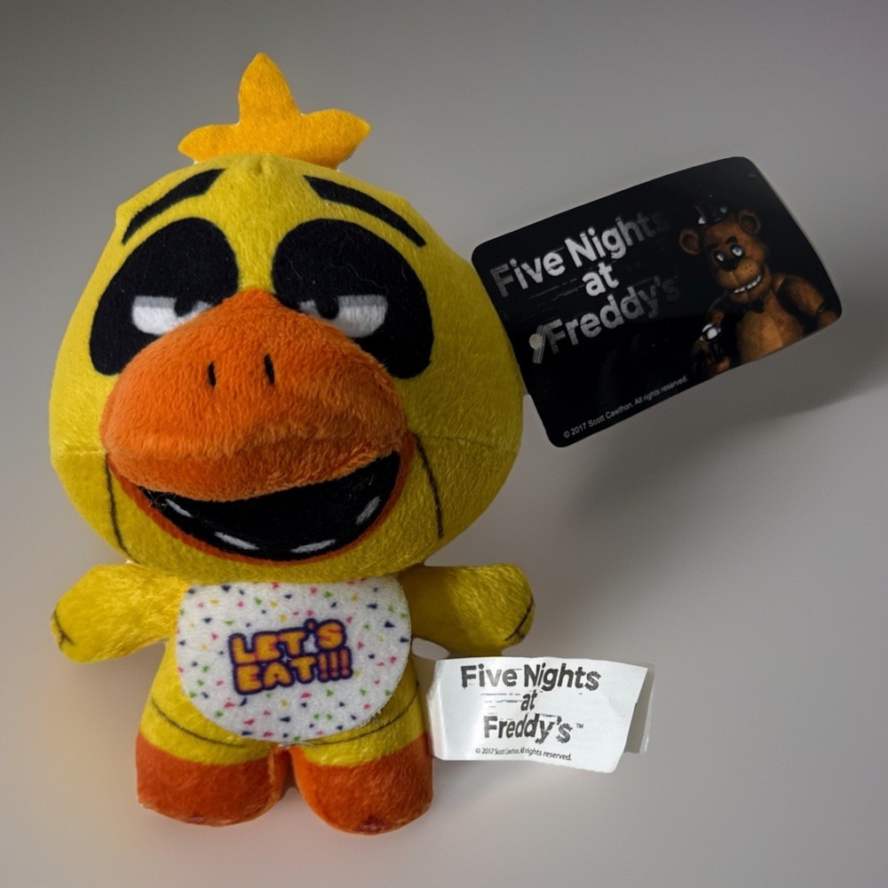 Five‎ Nights at Freddy's SOFT CHICA DUCK 6" Plush Animal Good Stuff 2017 Promo